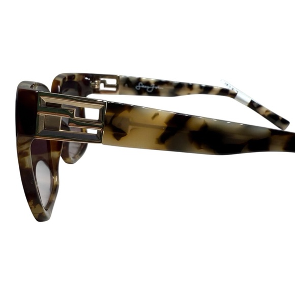 New Sean John Women’s Sunglasses Tortoise Frame. Black, brown & gold. main image 8